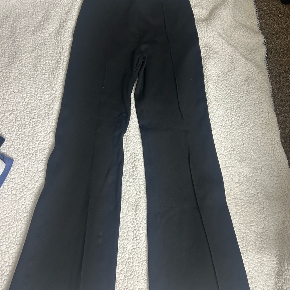 Spanx Black Flared dress Pants